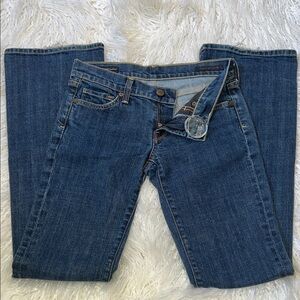 Citizens Of Humanity Dark Blue Straight Leg Jeans by Jerome Dahan